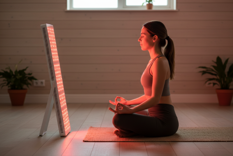 VitalNordics Side View Red Light Therapy Session